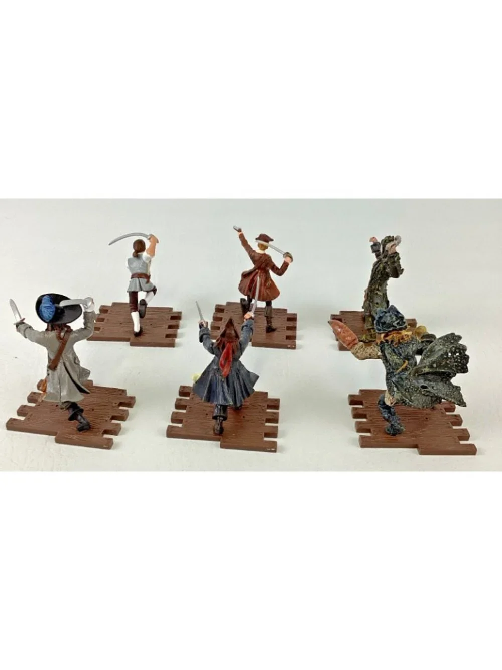 Disney Pirates Caribbean Dead Man Chest Figure Bootstrap Jack Sparrow Davy Jones